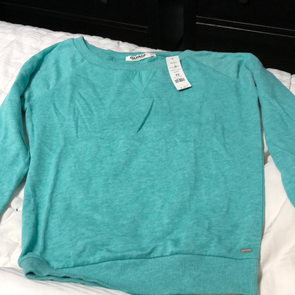 Teal light shirt